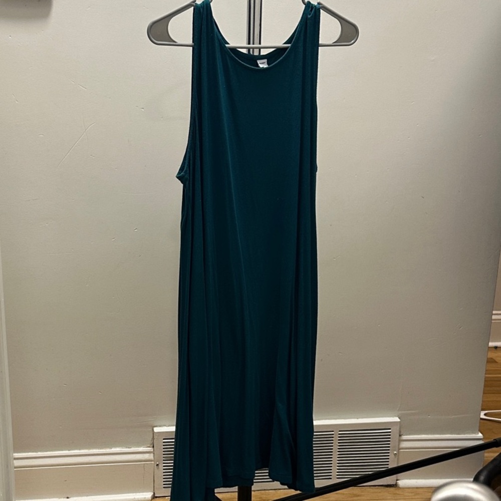 Old Navy Teal Maxi Dress